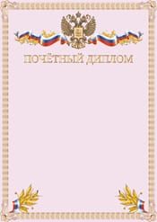 Почетный диплом №5